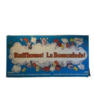 Ruffhouse Board Game - Parker Brothers - 1980 - vintage board game read below
